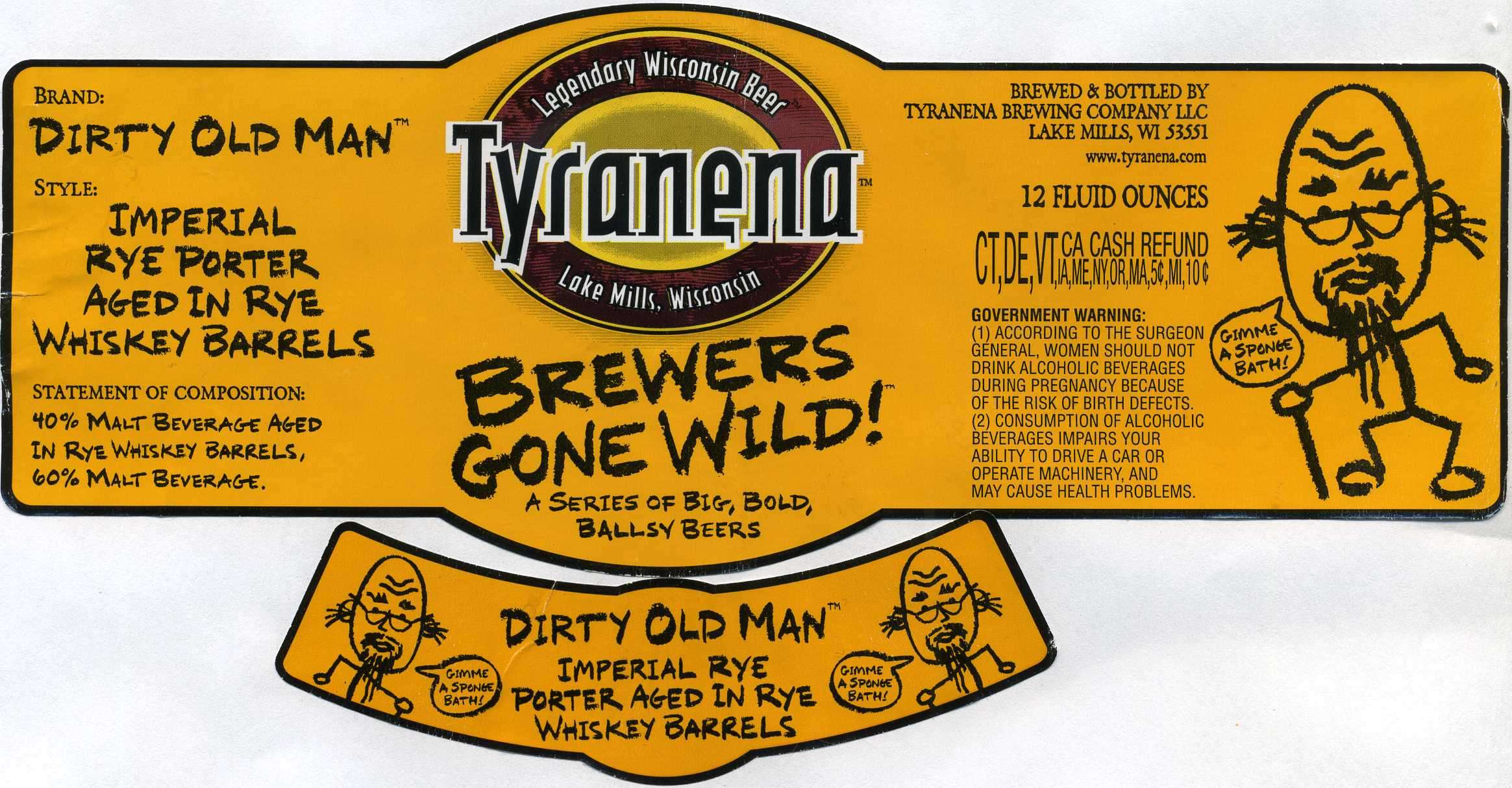 Dirty Old Man - BREWERS GONE WILD series 2008