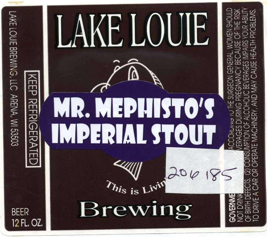 Mr. Mephisto's Imperial Stout