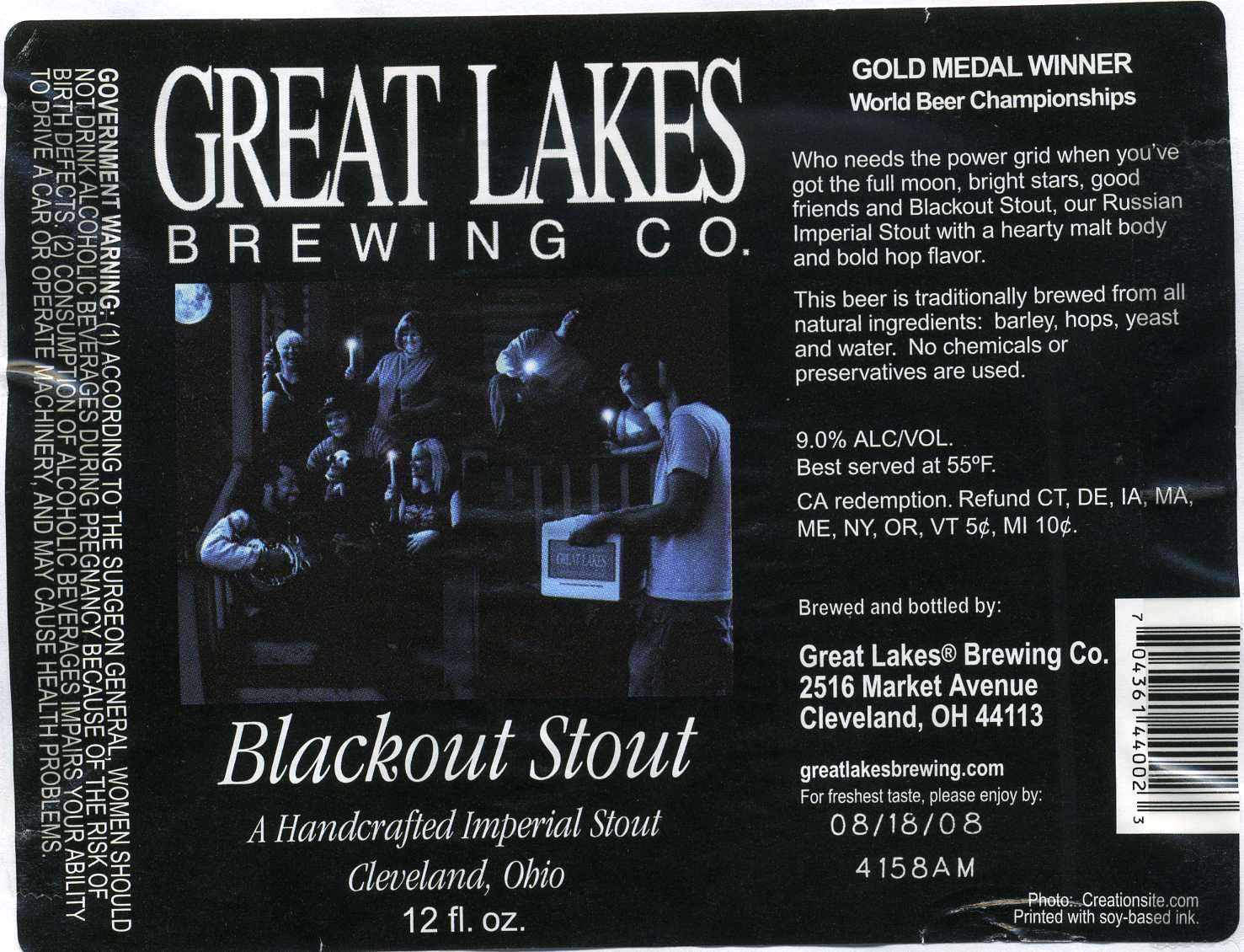 Blackout Stout 2008