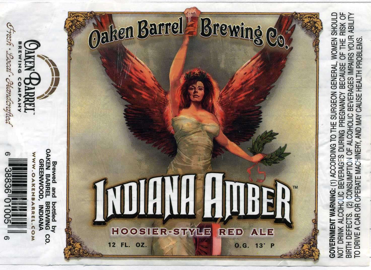 Indiana Amber Hoosier-Style Red Ale
