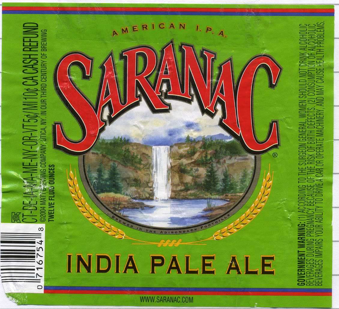 Saranac IPA