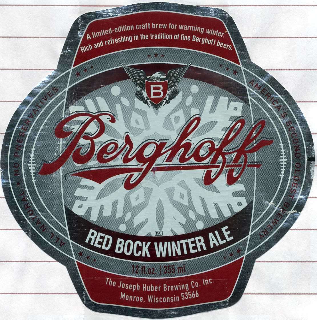 Red Bock Winter Ale