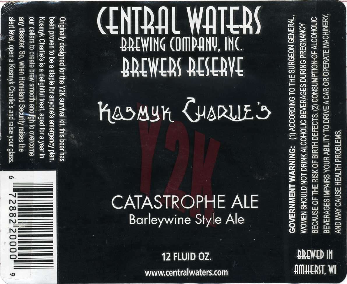Kasmyk Charlie's Y2K Catastrophe Ale