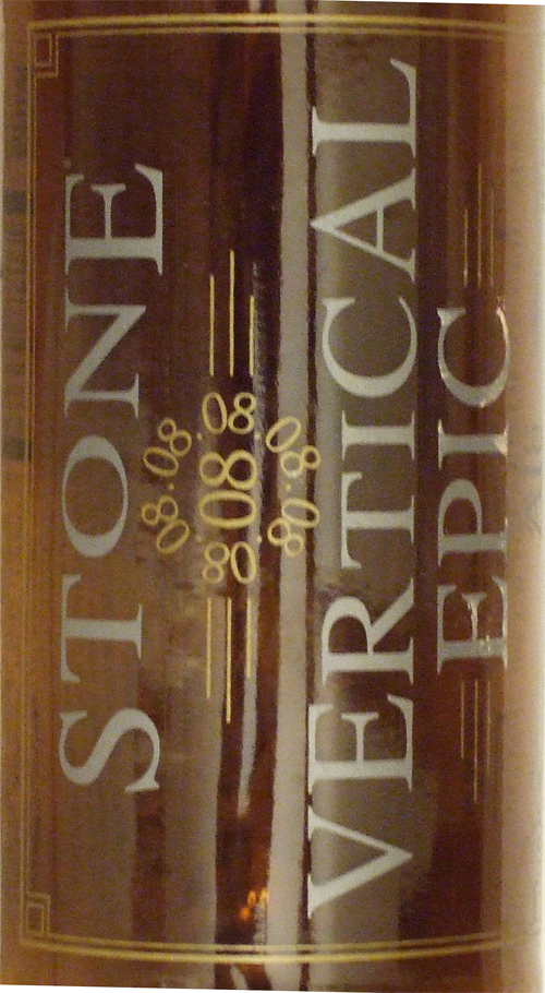 Stone Vertical Epic Ale