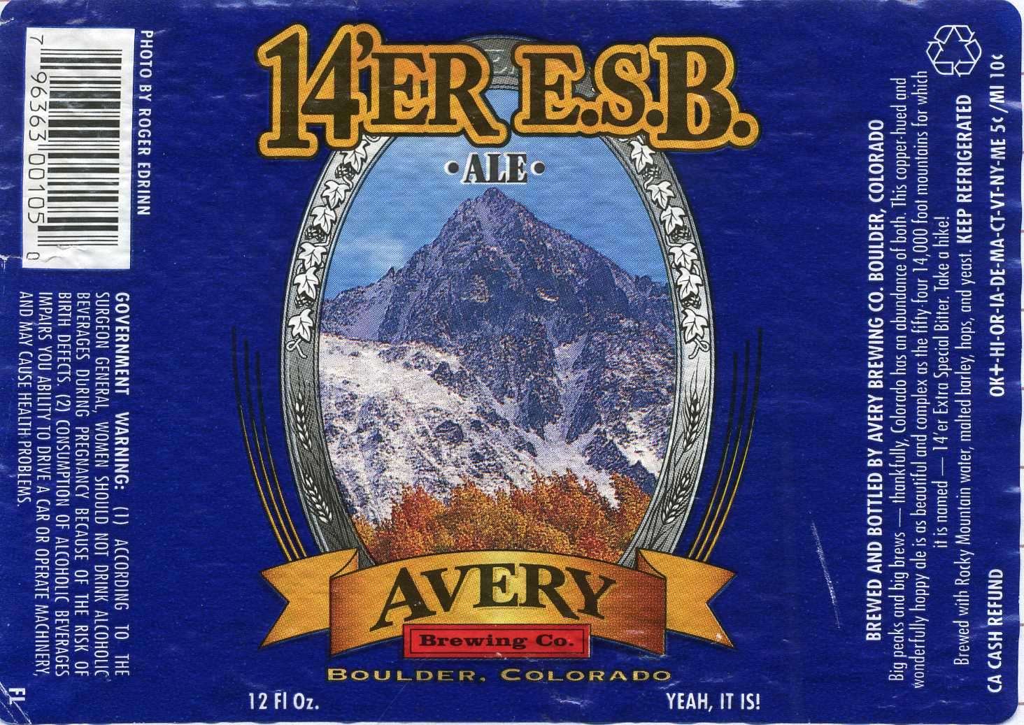 14'th E.S.B. Ale