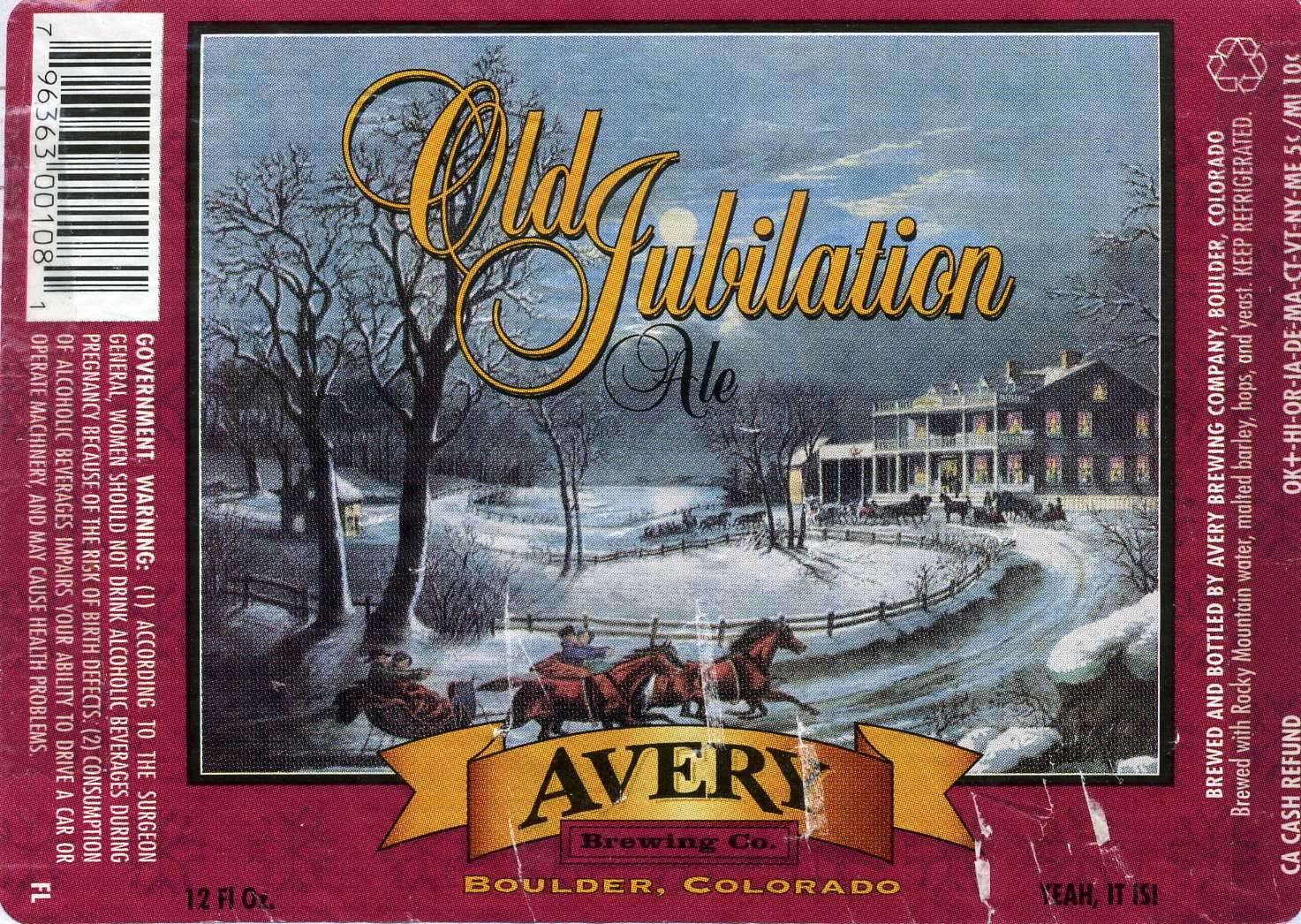 Old Jubilation ale
