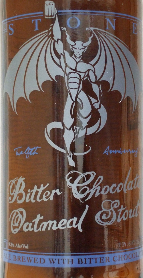 Stone 12th Anniversary Bitter Chocolate Oatmeal Stout