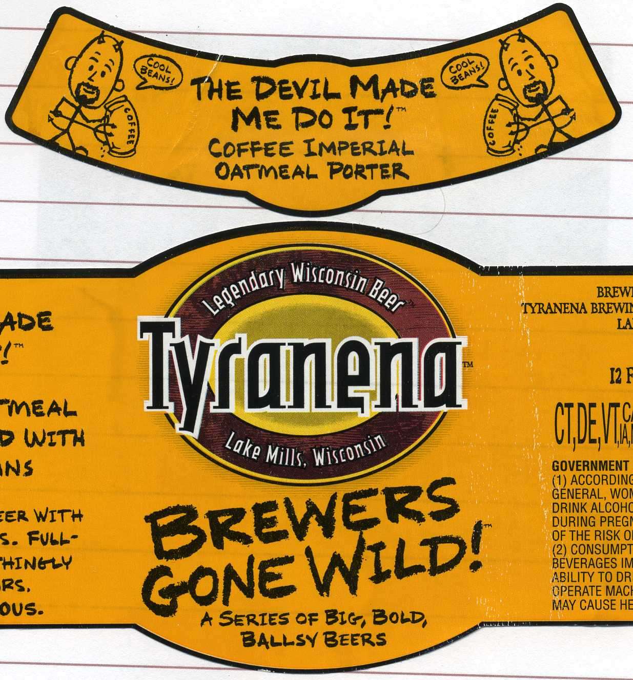 The Devil Made Me Do It - Coffee Imperial Oatmeal Porter