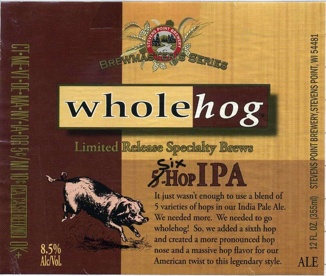 Wholehog Six-hop IPA