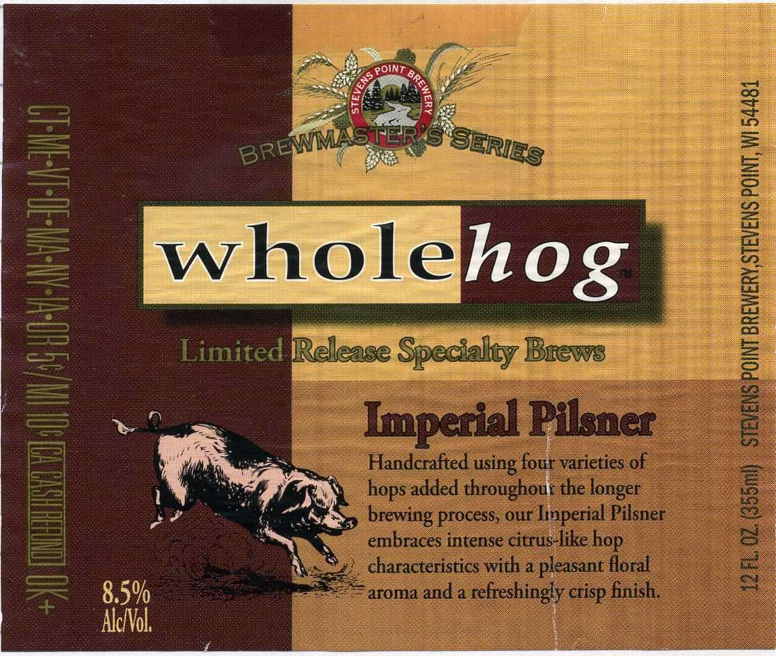 Wholehog Imperial Pislner