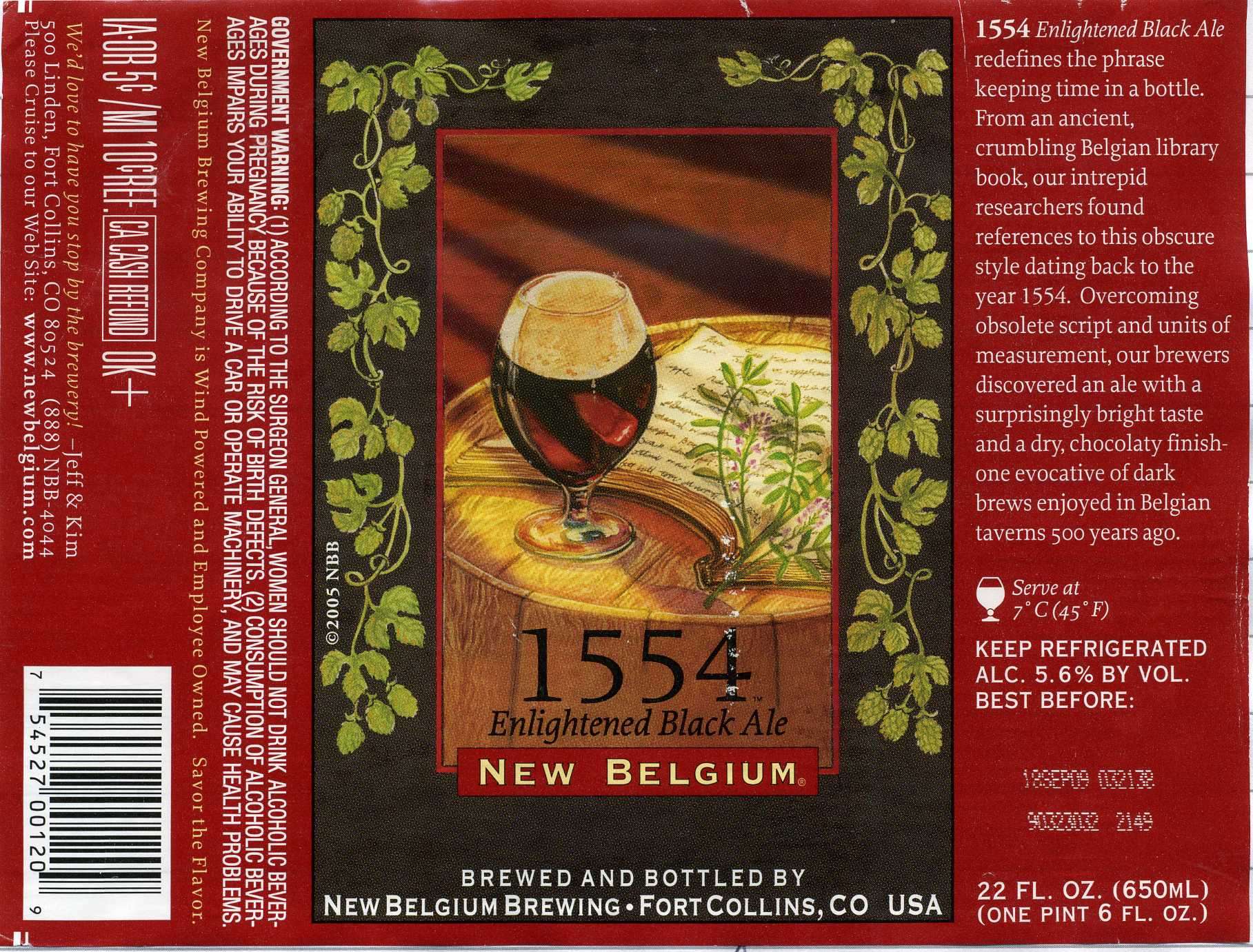 1554 Enlightened Black Ale