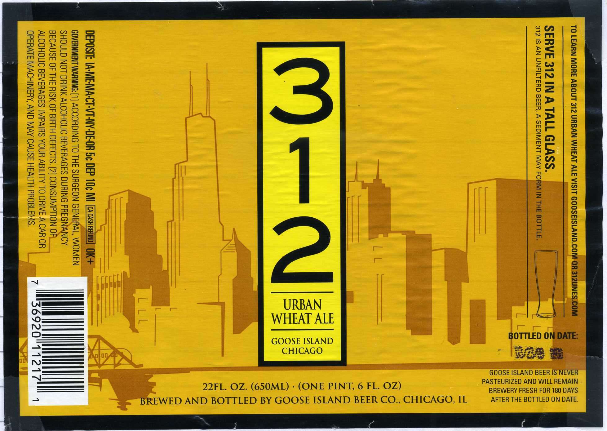 312 Urban Wheat Ale