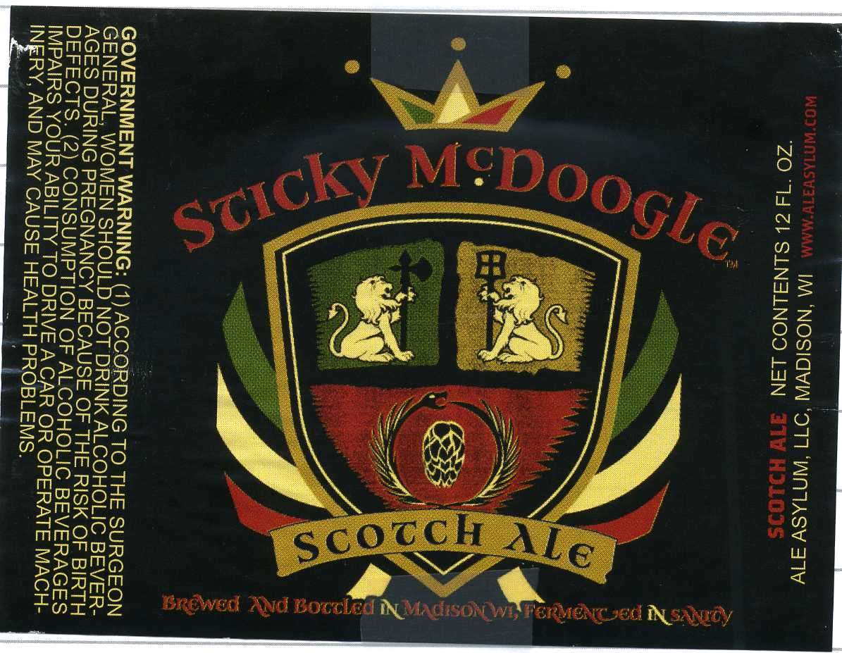 Sticky McDoogle Scotch Ale