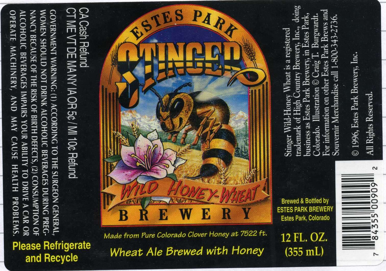 Stinger Wild Honey-Wheat