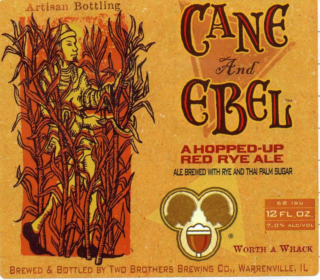 Cane and Ebel a Hopped-up Red Rye ale
