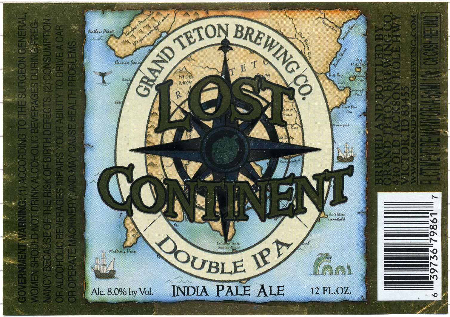 Lost Continent Double IPA