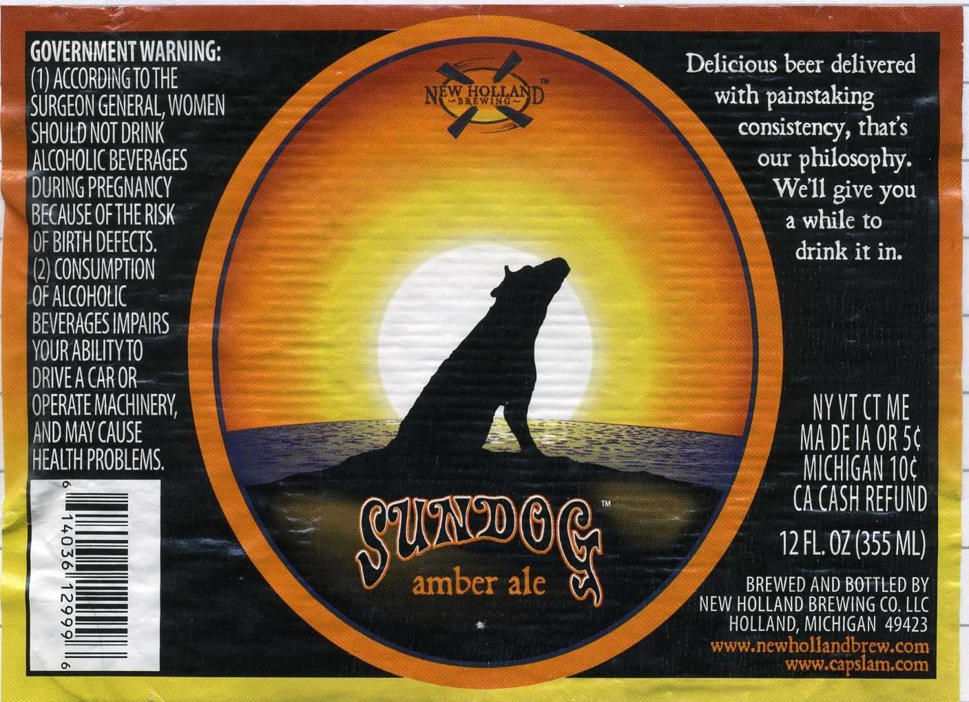 Sundog Amber ale