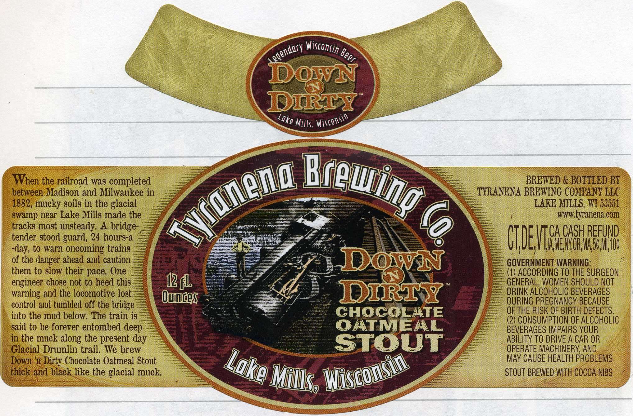 Down 'n Dirty Chocolate Oatmeal Stout