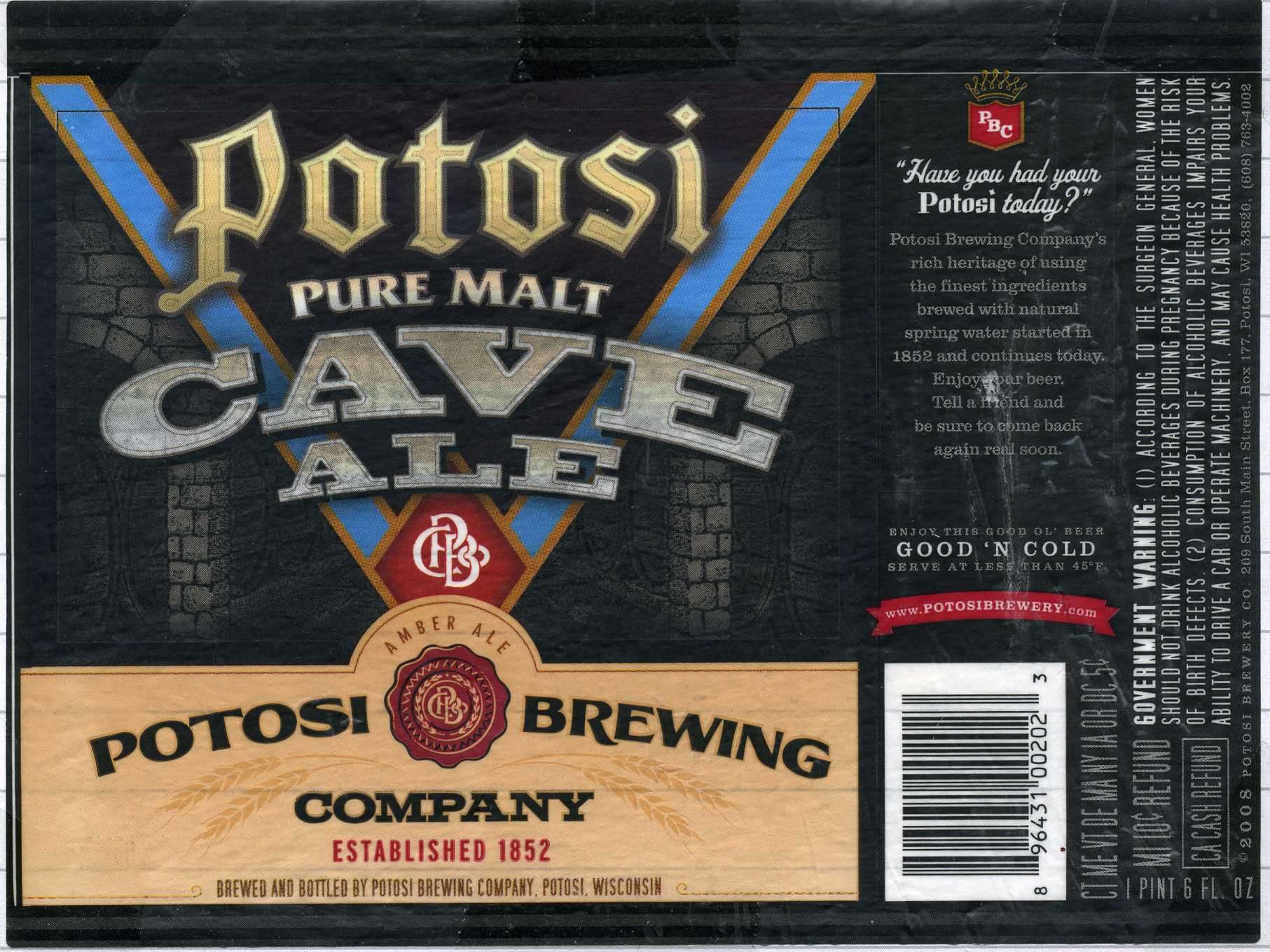 Pure Malt Cave Ale