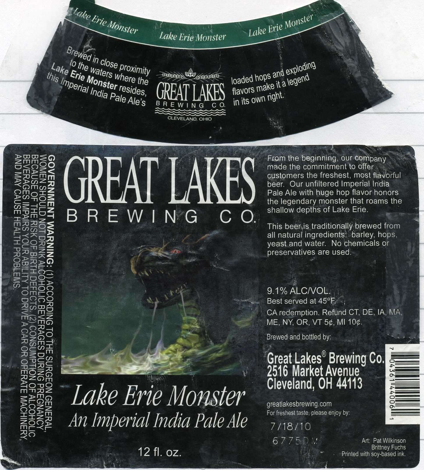 Lake Erie Monster IIPA