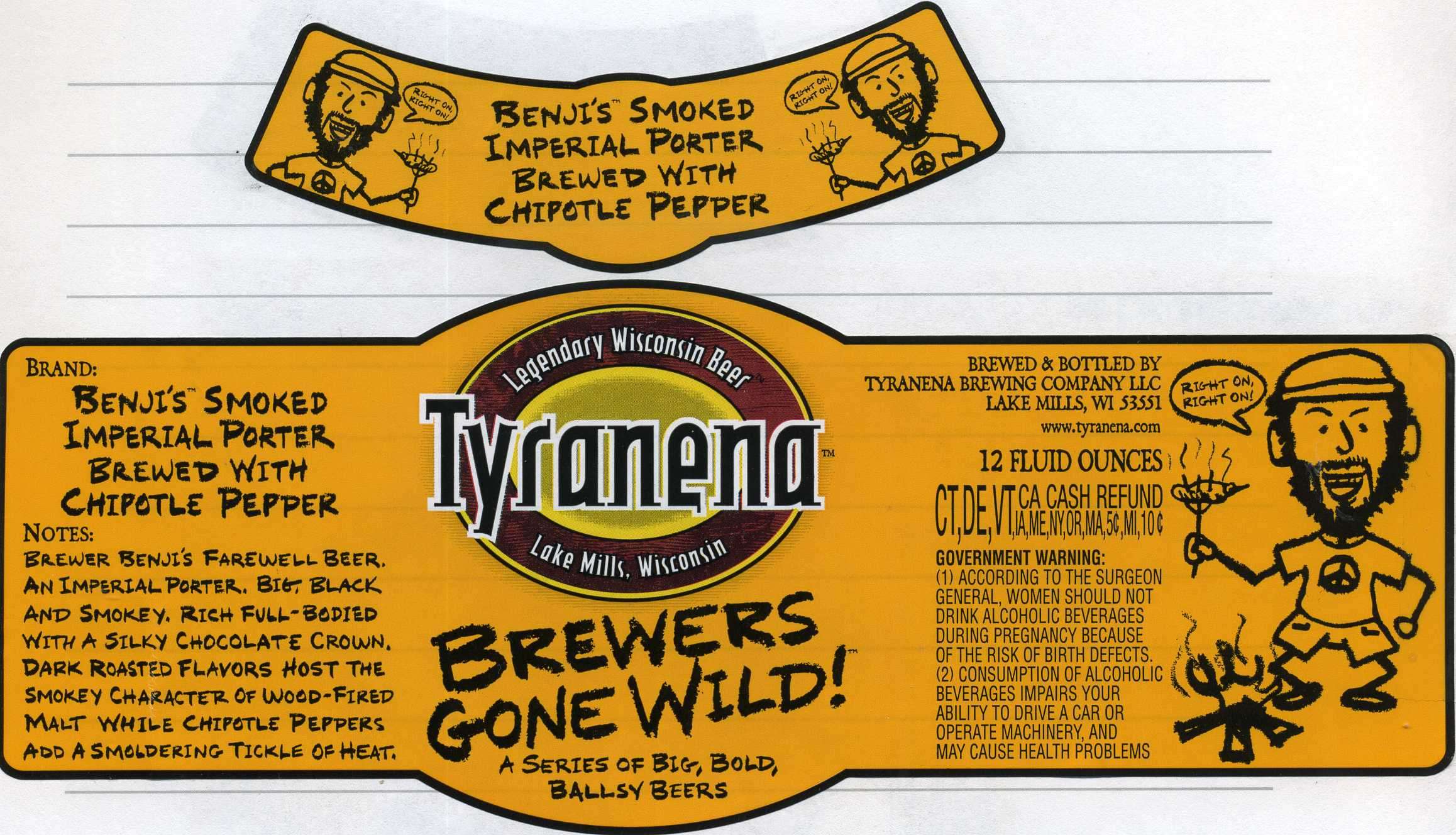 Benji's Smoked Imperial Porter - BREWER GONE WILD