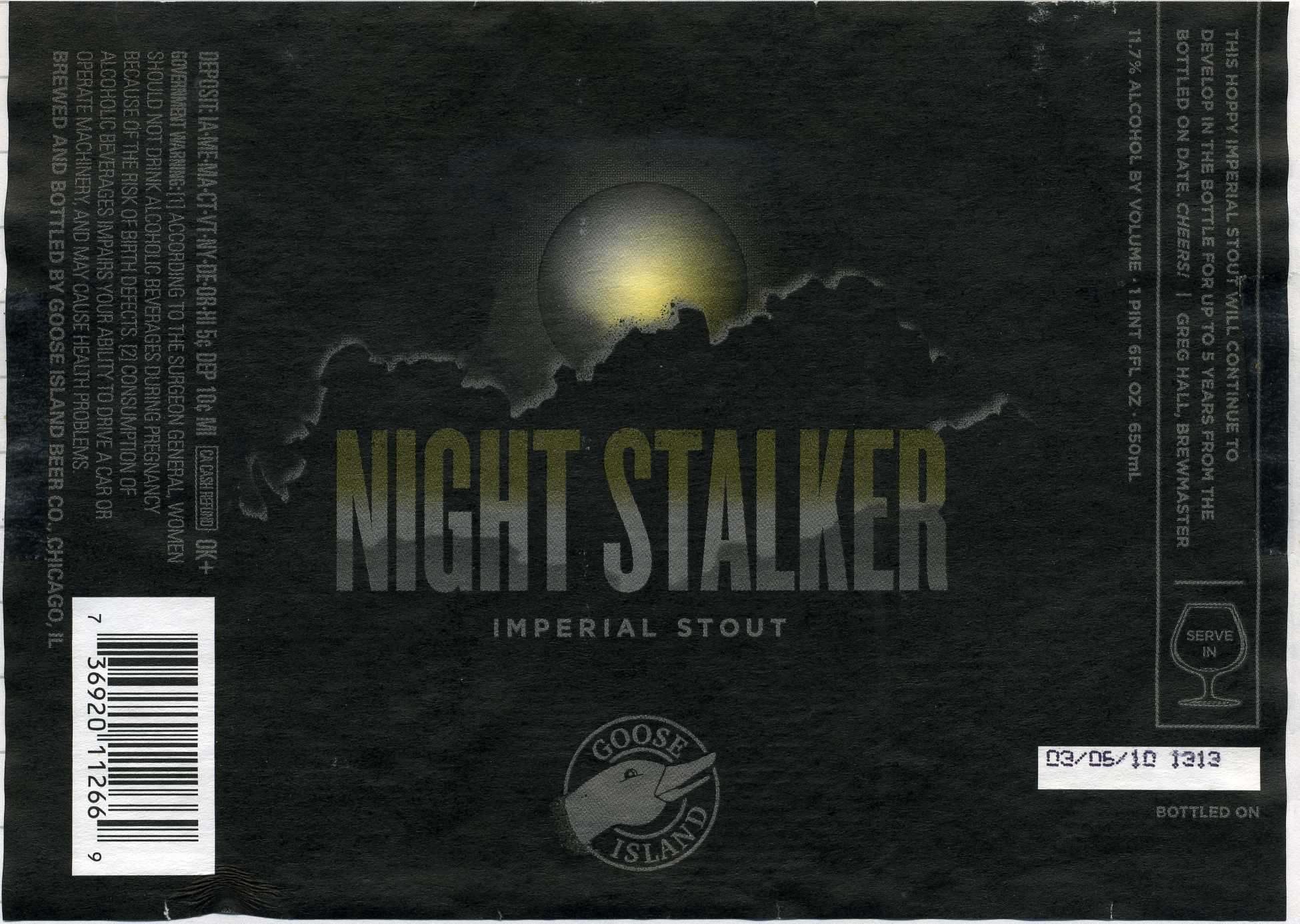 Night Stalker Imperial Stout