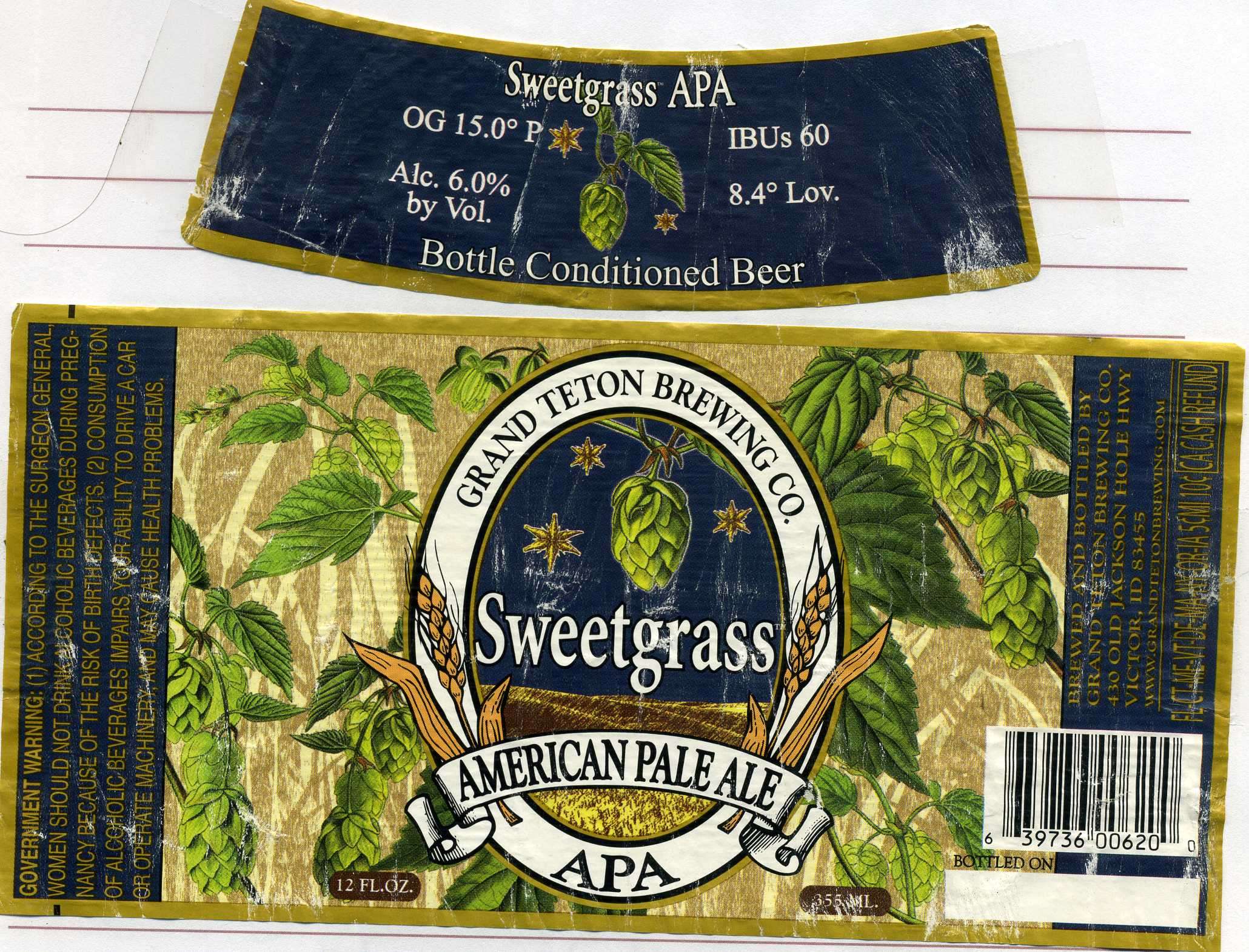 Sweetgrass American Pale Ale