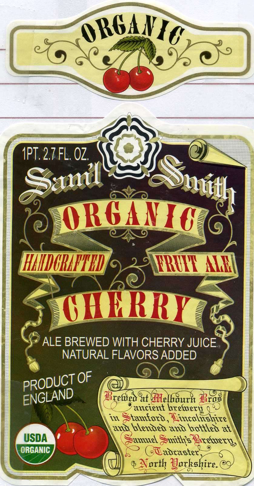 Organic Cherry Fruit Ale