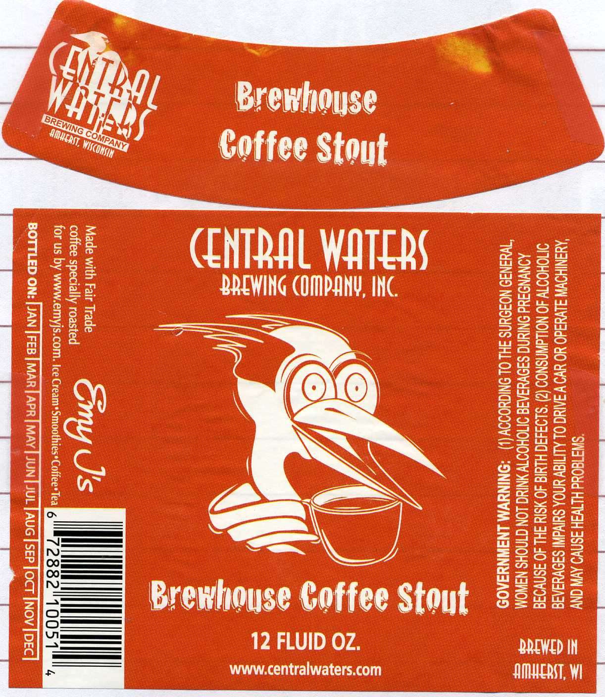 Emy J's Brewhouse Coffee Stout