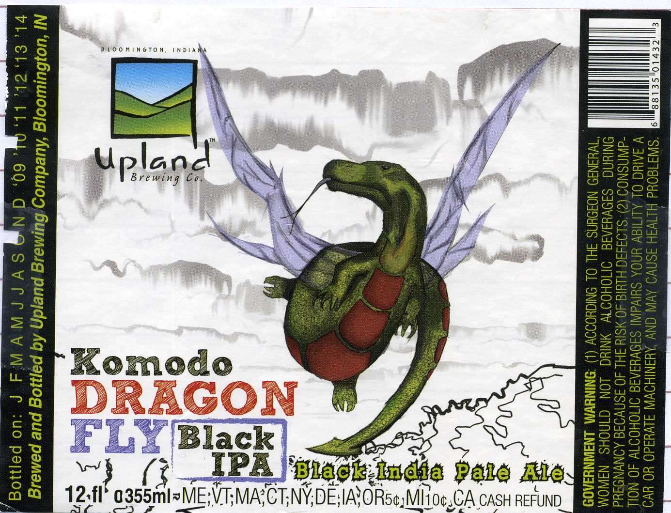 Komodo Dragon Fly Black IPA