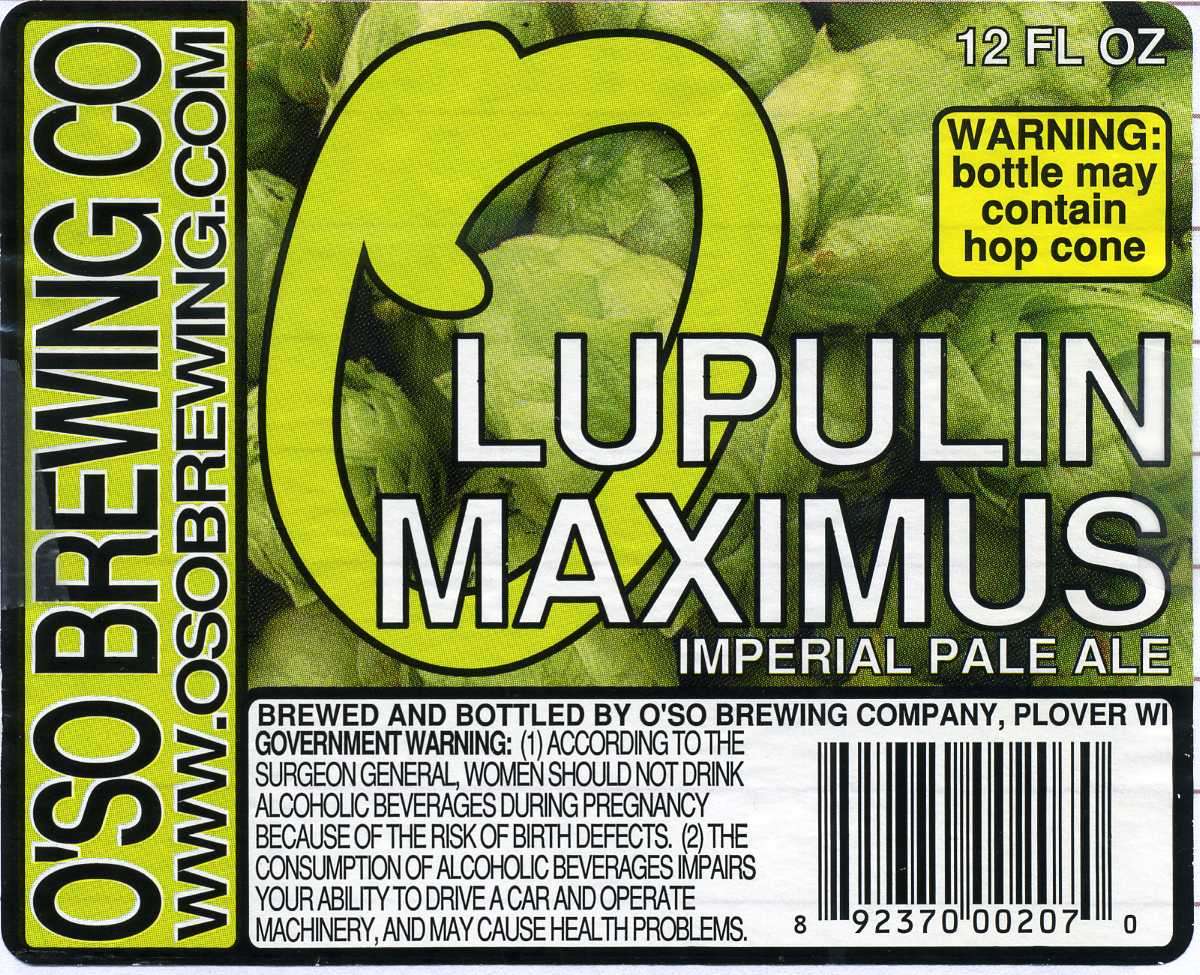 Lupulin Maximus Imperial Pale Ale