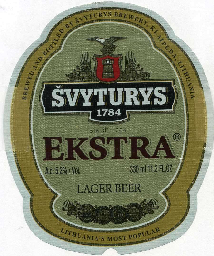 Svyturys Extra Lager