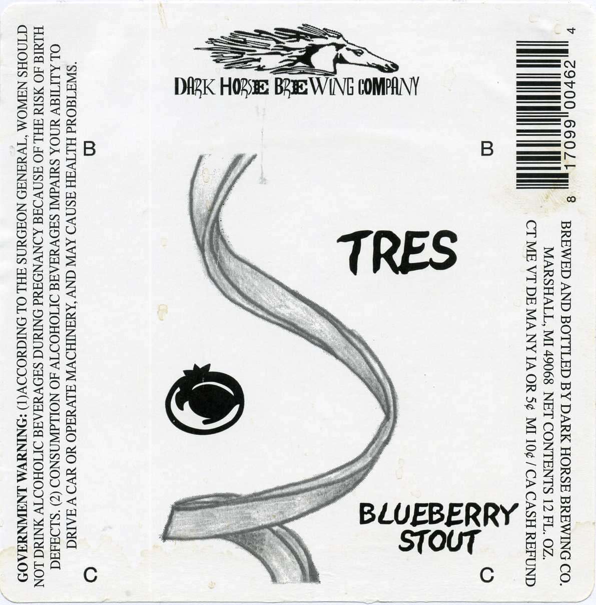 TRES Blueberry Stout