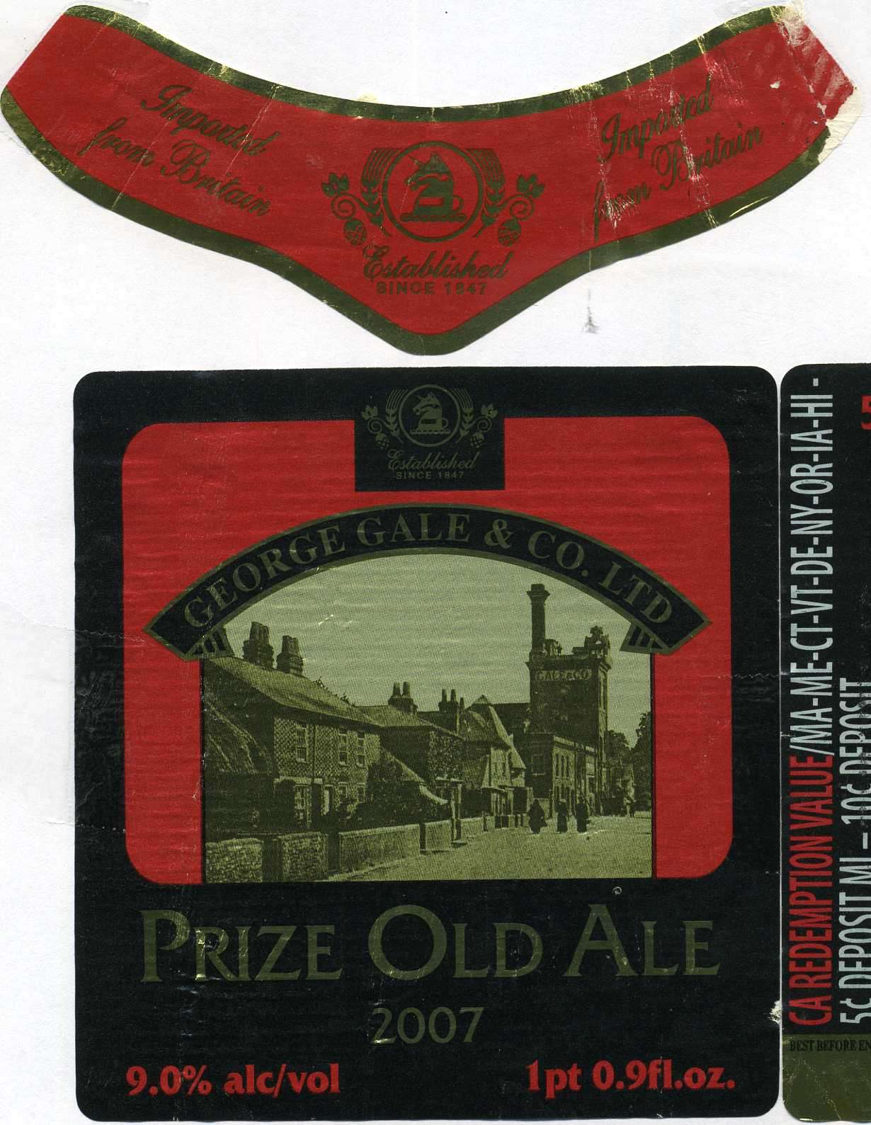 Prize Old Ale 2007