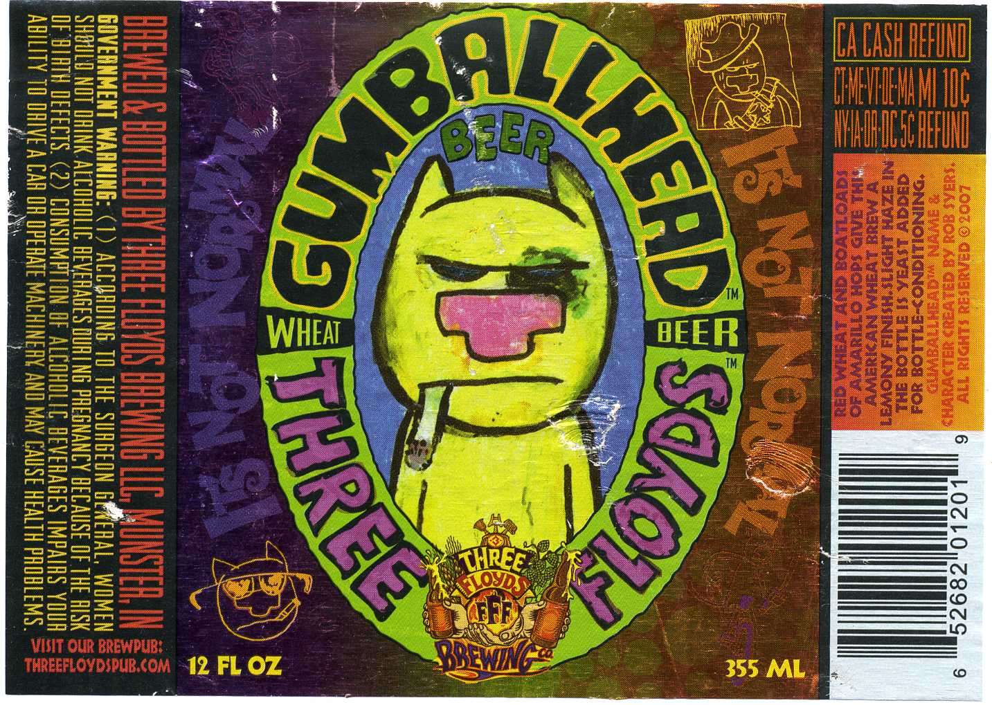 Gumballhead weat beer