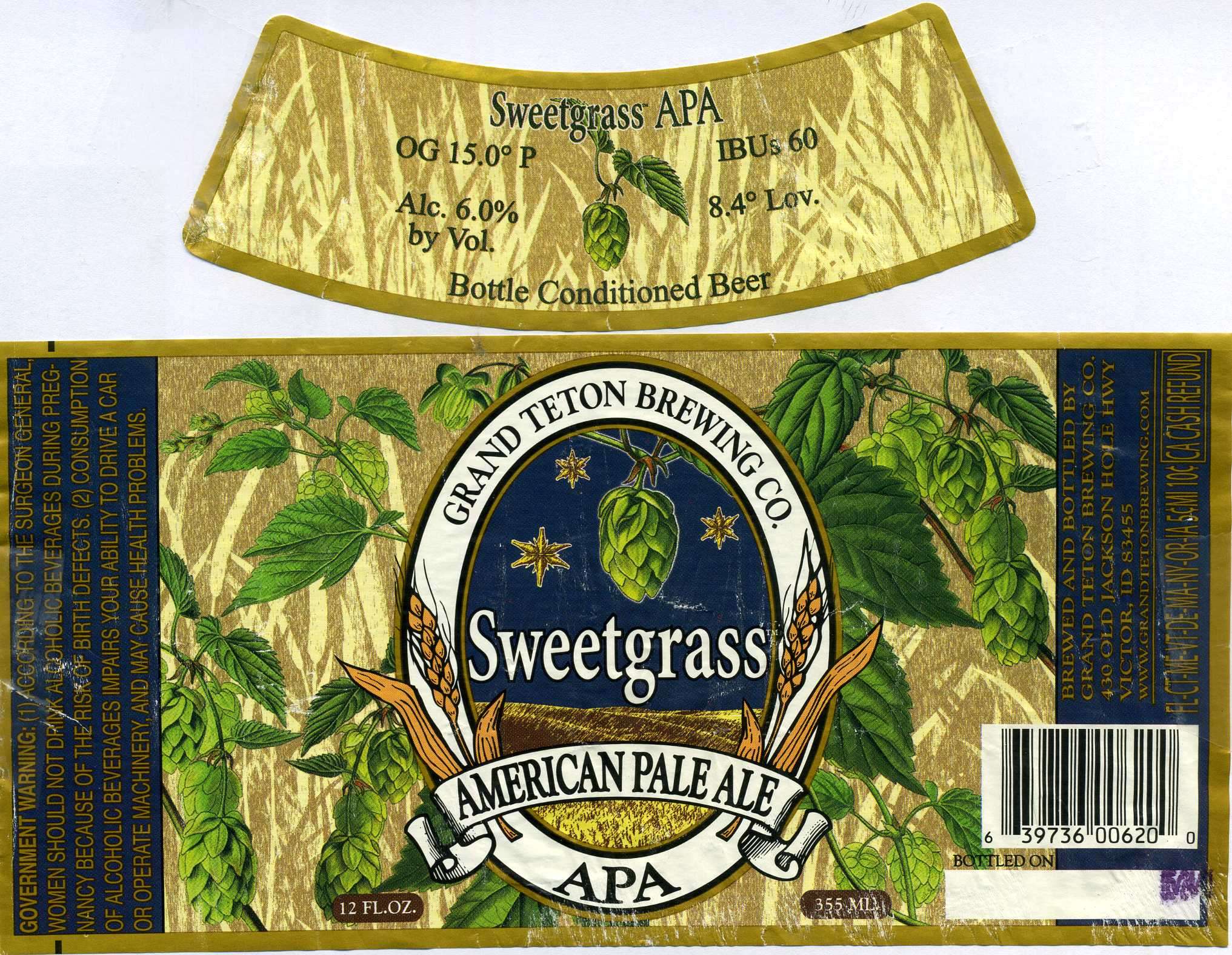 Sweetgrass American Pale Ale