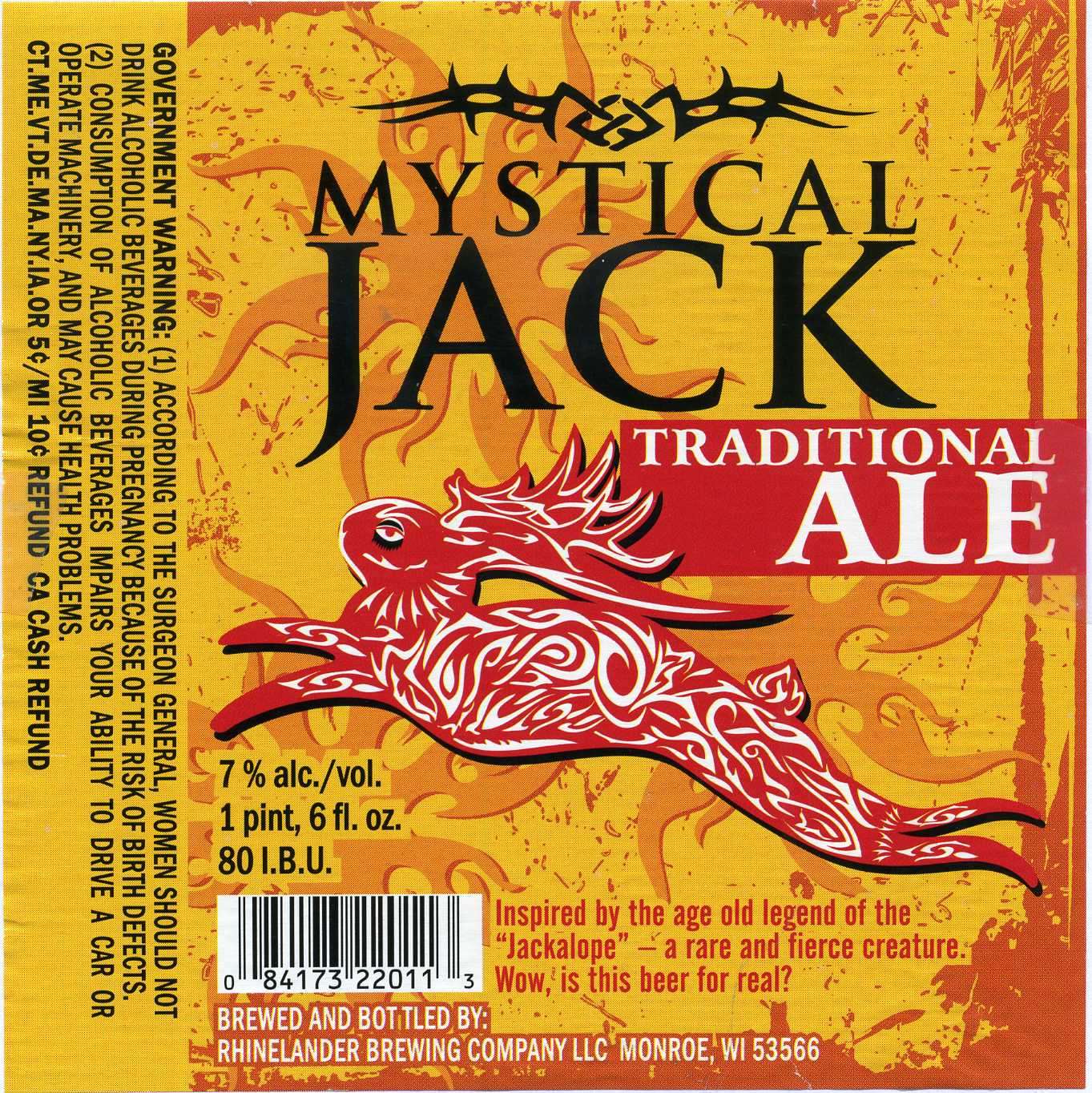 Mystical Jack Traditional Ale