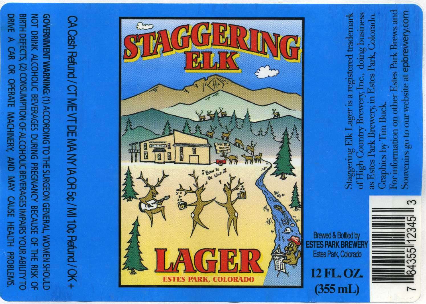 Staggering Elk Lager