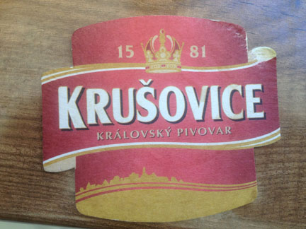  Prague on tap and bottled 2013 #3: Krusovice