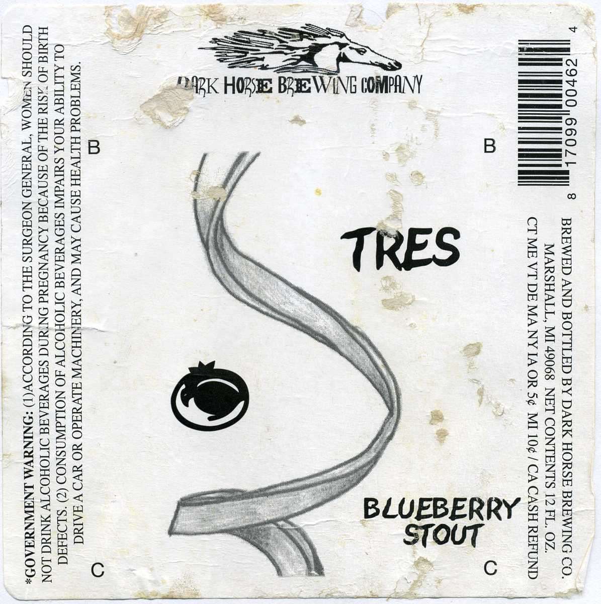 Tres Blueberry Stout