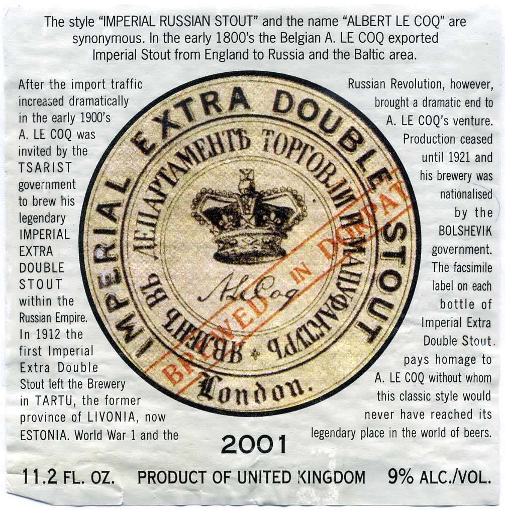 Imperial Extra Double Stout