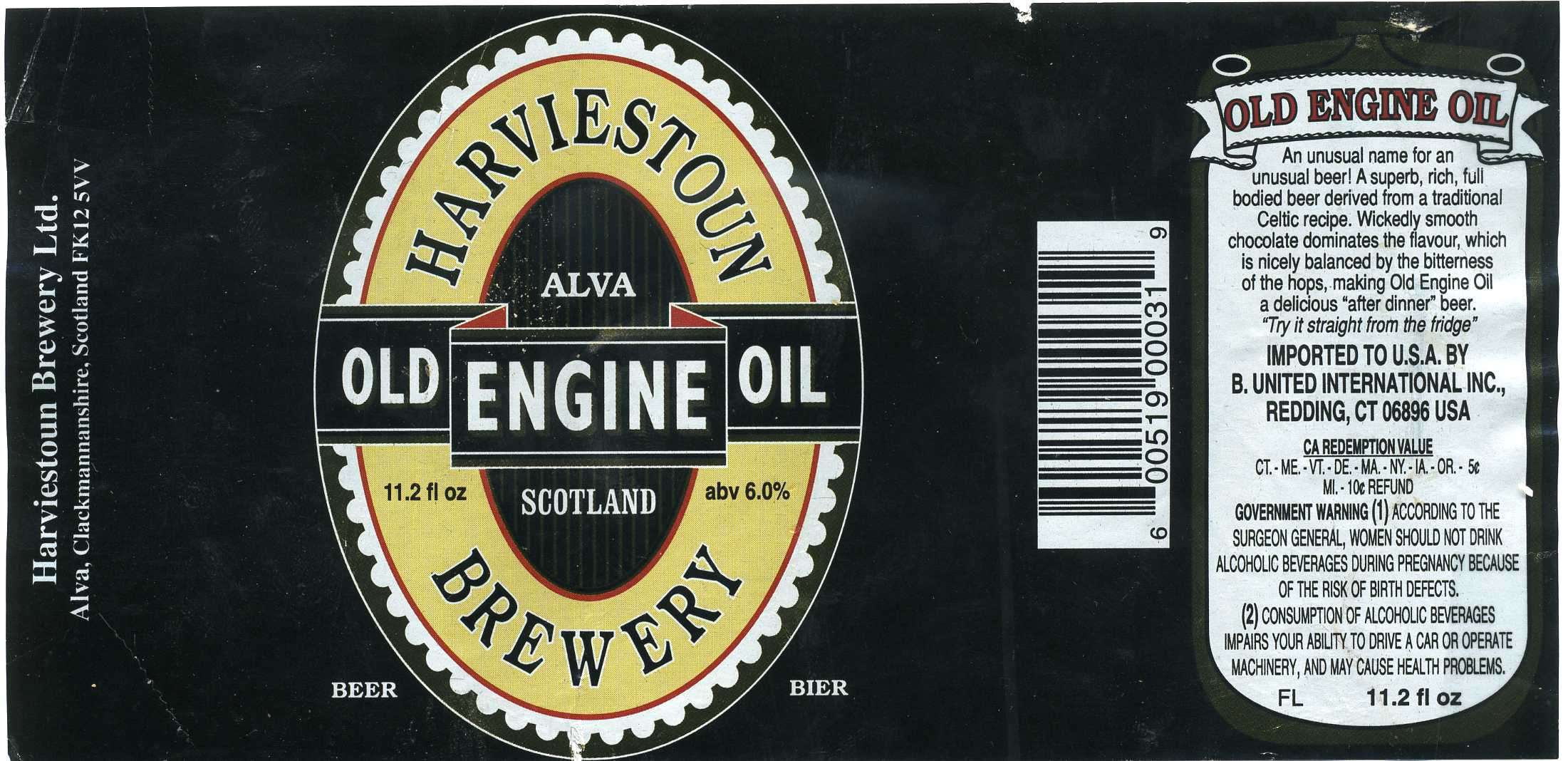 Old Engine Oil