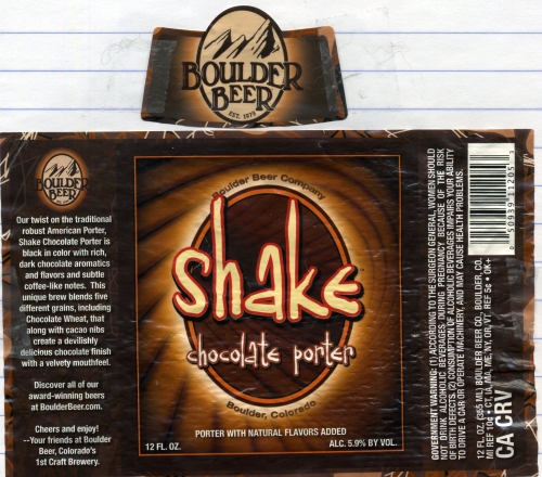 Shake Chocolate Porter