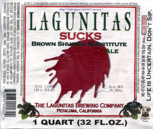 Lagunitas Sucks 1 Quart