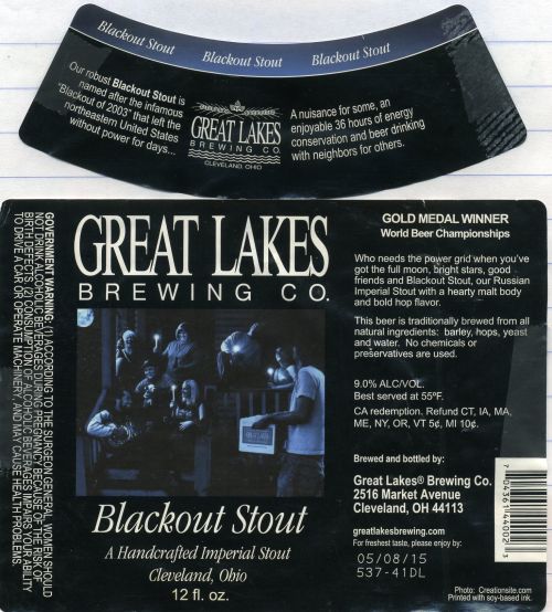 Blackout Stout 2015