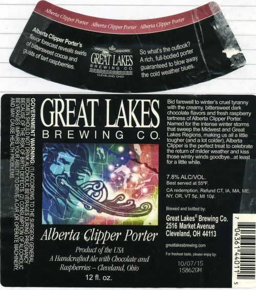 Alberta Clipper Porter