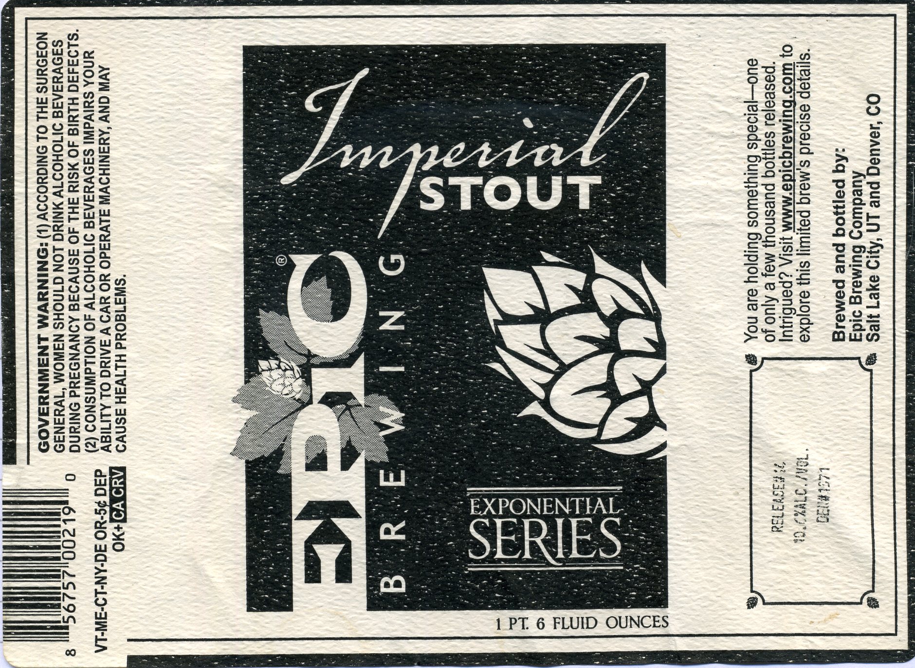 Imperial Stout - Epic