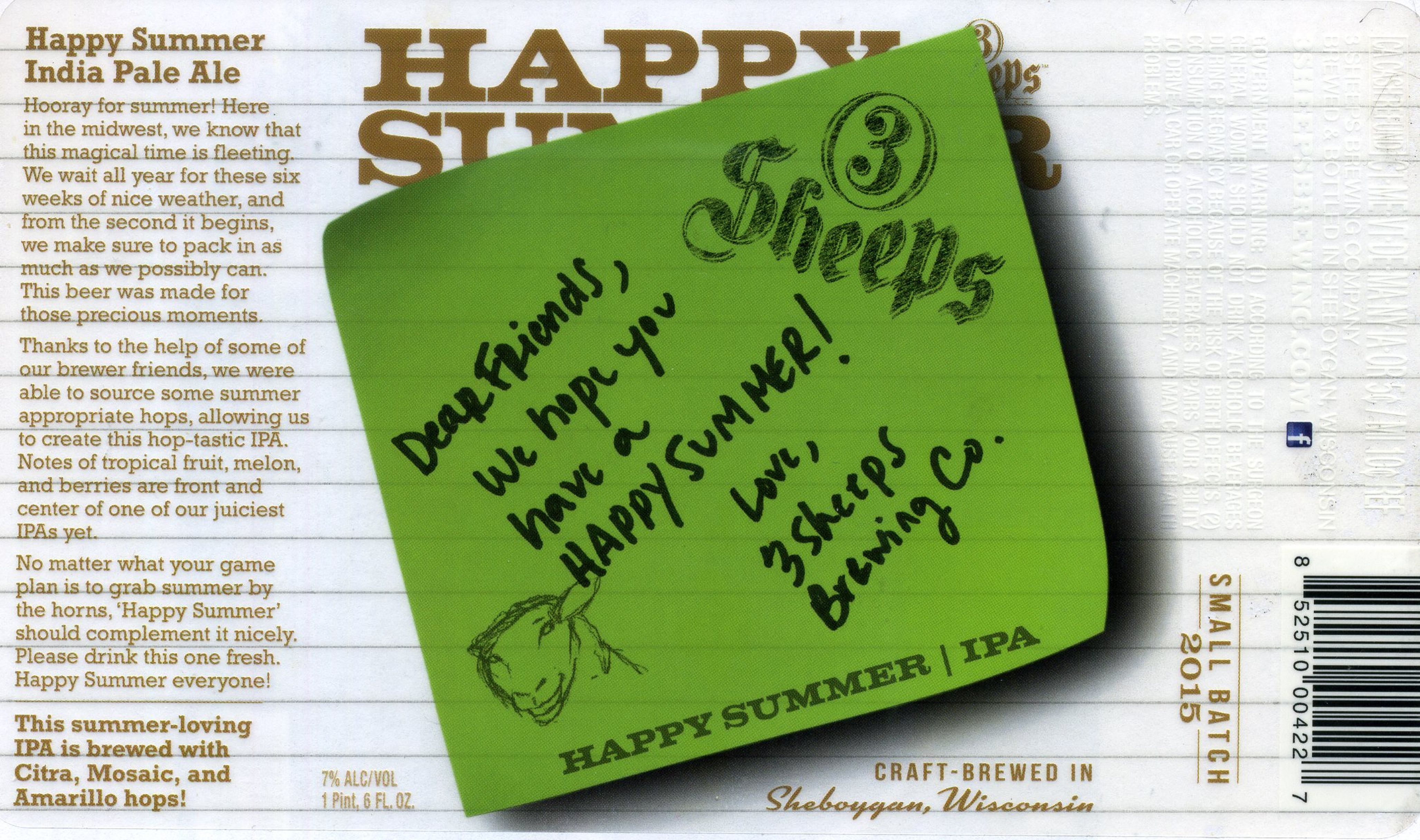 Happy Summer IPA