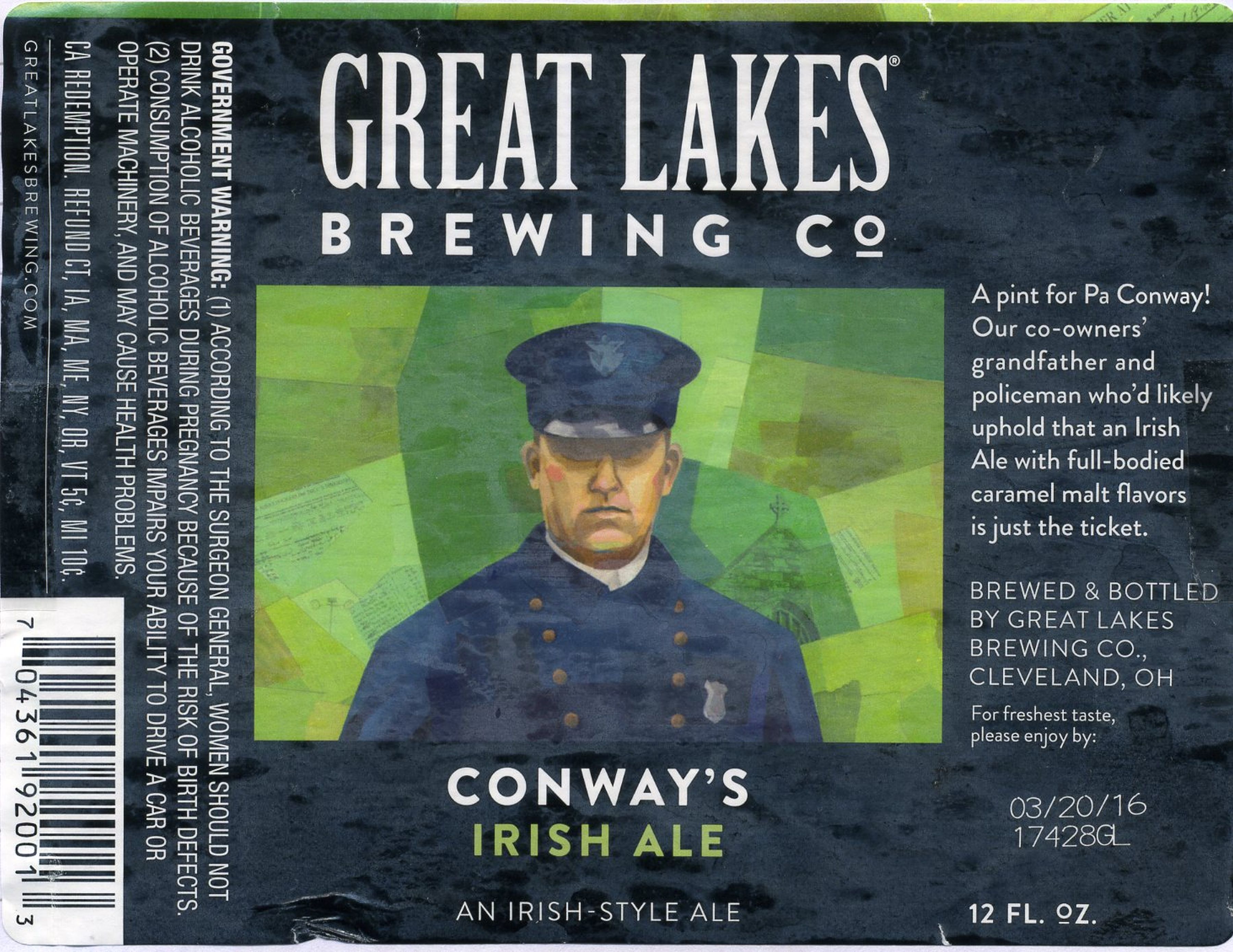 CONWAY'S Irish Ale
