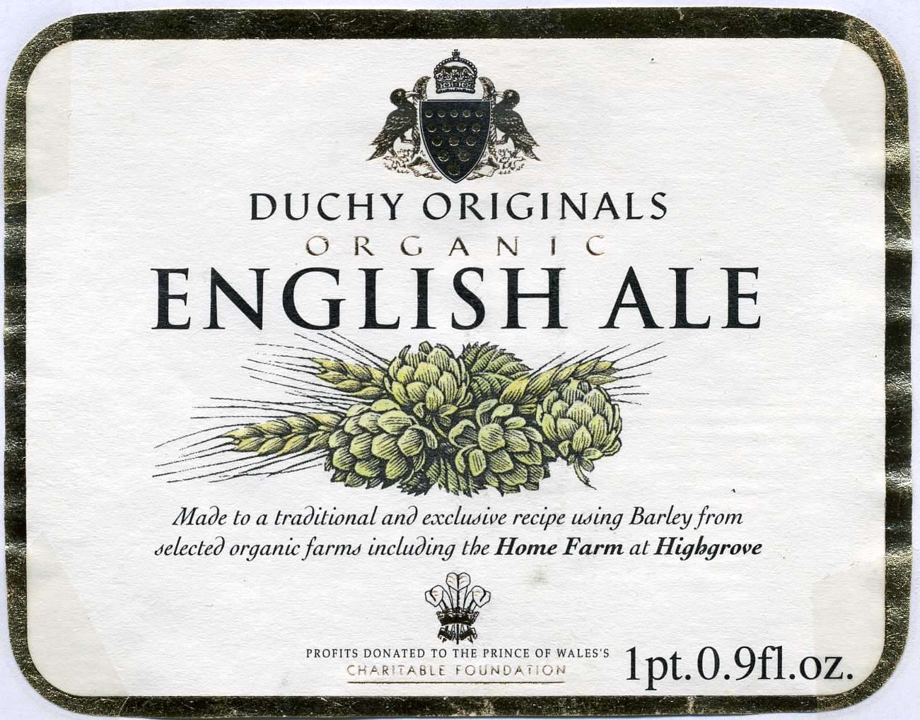 Organic English Ale